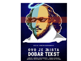 Premijera komada "Ovo je, zaista, dobar tekst" u "DIS teatru"