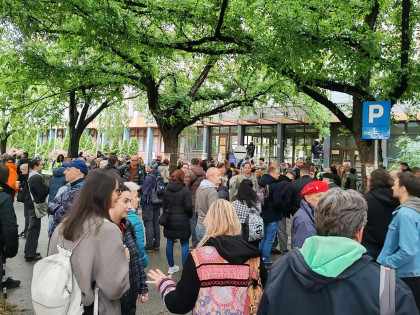 Nastavljena blokada Višeg suda u Novom Sadu