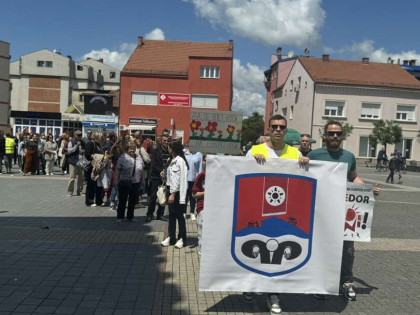 Prijedorčani protestovali deseti put