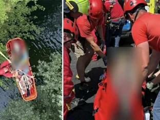 Dramatično: Čovjek preživio pad s 52 metra, ovako je izgledala akcija spasavanja