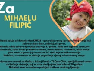 Pomozimo maloj Mihaeli da ozdravi
