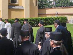 Mitropolit Lukijan dočekao Dodika