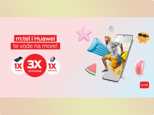 Osvoji ljetovanje iz snova uz m:tel i Huawei!