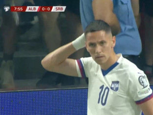 Srpski reprezentativac pogođen u glavu! (VIDEO)