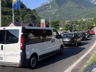 Kolaps na magistralnom putu M-17