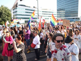 Učesnici sarajevske LGBT povorke podržali Palestinu