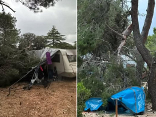 Hrvatska: Vjetar nosio sve pred sobom, ima povrijeđenih (VIDEO)