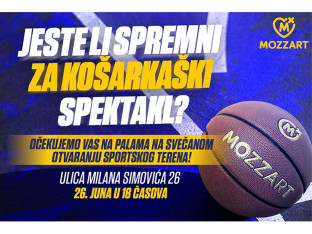 Kompanija Mozzat i Željko Rebrača otvaraju sportski teren na Palama