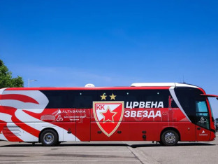 Zvezda po prvi put u istoriji ima klupski autobus