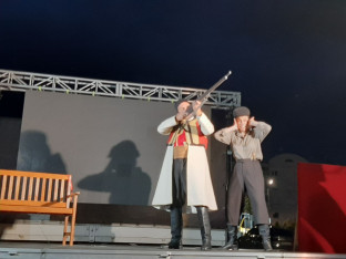 „Kneginja" na sceni pod vedrim nebom