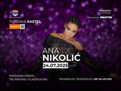 Ana Nikolić vas poziva na nezaboravnu ljetnu žurku u Banjaluci!