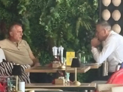 Miličević i Radojičić na kafi, ranije dogovorena saradnja