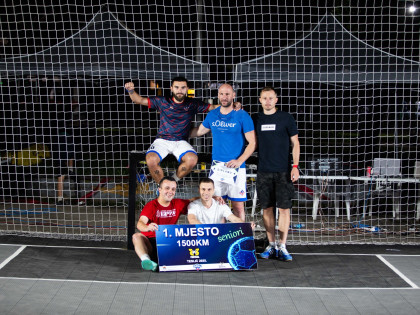3X3 Teslić: Slavlje ekipe "Soprajs Soprajs"