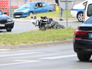 Nesreća u Banjaluci, povrijeđen motociklista
