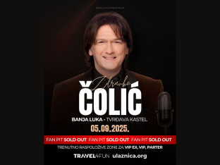 Zdravko Čolić u Banjaluci: Fan pit rasprodan, ostalo još malo ulaznica za ostale zone