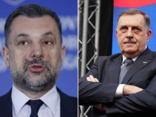 Dodik i Konaković razmijenili žestoke optužbe