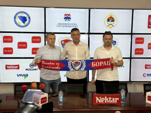 Novi trener Borca predstavljen na Gradskom stadionu