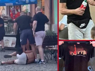 Tuzla: Tukli policajca zbog majice Crvene Zvezde