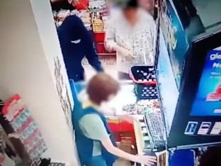 Objavljen snimak pljačke iz beogradskog marketa