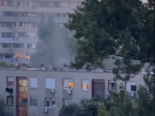 Izbio požar na Novom Beogradu