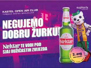 Nektar te vodi na žurku godine - Negujmo ovog vikenda na Kastel tvrđavi