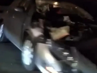Žestoka saobraćajka na auto-putu (VIDEO)