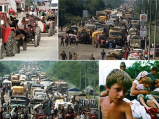 Tri decenije od egzodusa srpskog naroda iz RSK: Polaganje vijenaca poginulim Dalmatincima