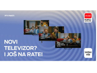 „Тесла“ телевизори на рате уз m:tel ТВ пакете: Идеална комбинација за савршен угођај