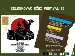 Džez festival "Zelenkovac" slavi 25. rođendan