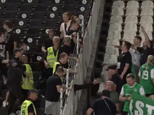 Nakon golova Hibernijana došlo do tenzija među navijačima