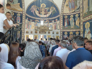 Прослављена слава Манастира Свете мати Ангелине у Тилави