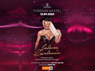 Jelena Karleuša u Banjaluci: Spektakl na Tvrđavi Kastel 13. septembra 2025.
