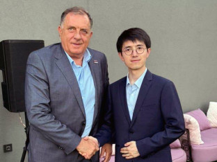 Dodik sa savjetnikom u kineskom Ministarstvu spoljnih poslova
