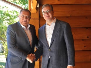Sastali se Dodik i Vučić, poznato o čemu su razgovarali