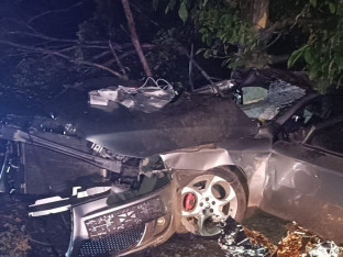 Automobil udario u drvo, poginula djevojka (FOTO)