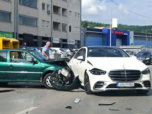 Žestok sudar u banjalučkom naselju Lauš