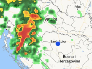 Велико невријеме стиже у регион - Метеоаларм издао три упозорења за БиХ