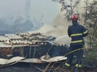 Киша угасила пожар код Неума
