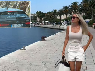 Poruka Njemice na automobilu u Hrvatskoj privukla sve poglede (VIDEO)