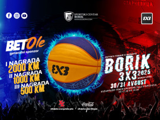 Borikov 3x3 turnir ponovo donosi basket spektakl na Starčevici