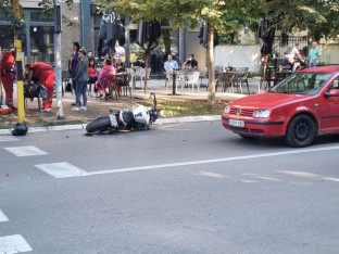 Nesreća kod banjalučkog parka (FOTO)