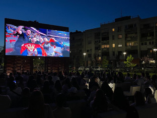 Banjalučani u Parku oslobođenja prate Eurobasket i navijaju za Srbiju