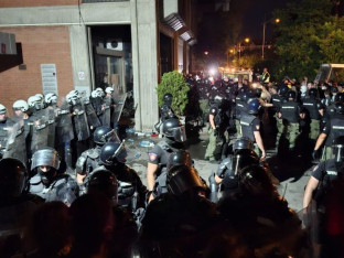 Novi Sad: Uhapšena dvojica zbog napada na policiju