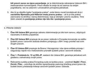 Иван Бегић тражи оцјену уставности одлуке ЦИК-а о пријевременим изборима