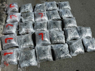 Zaplijenjeno oko 80 kilograma droge