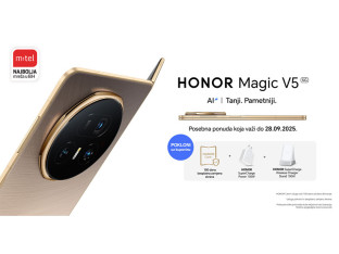 Резервишите свој Honor Magic V5 у м:тел понуди уз вриједне поклоне!