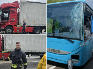 Nove fotografije nesreće kod Srebrenika: Povrijeđen vozač i vojnik