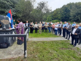 Obilježeno stradanje Srba ubijenih u zasjedi na Crnom vrhu