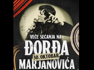 Veče sjećanja na Đorđa Marjanovića: Koncert 30. oktobra u MTS dvorani