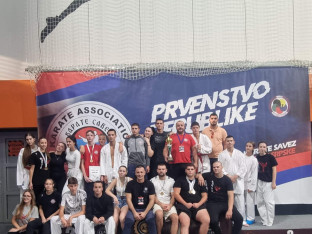 Prvenstvo Srske u karateu: Sinđelić bez premca